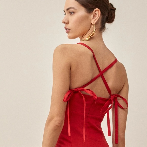 Reformation gorgeous red dress NWT! 💃🏼 - Picture 5 of 6